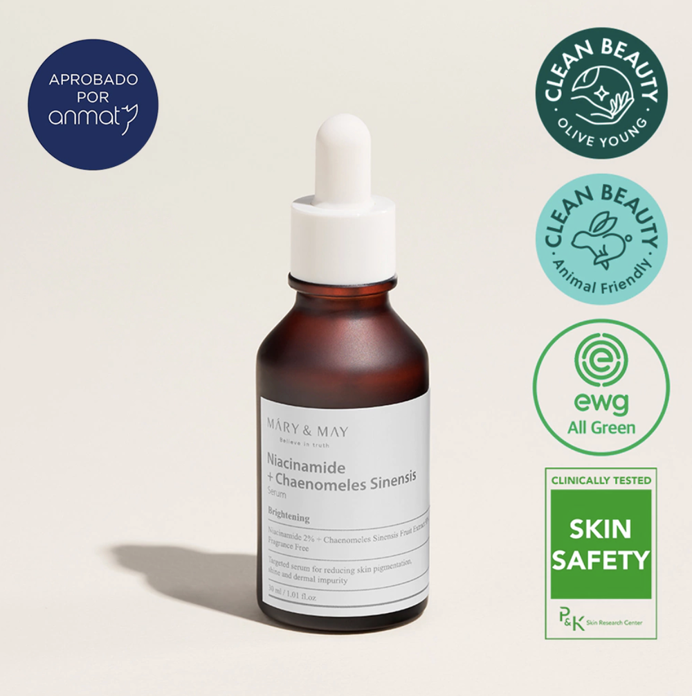 NIACINAMIDA + CHAENOMELES SINESIS SERUM 